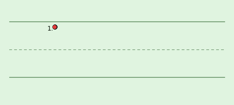 Animation showing how to write a cursive capital Y and lowercase y with stroke order